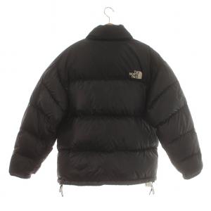 THE NORTH FACE Nuptse Jacket ヌプシジャケット ダウン アウター ロゴ ジップアップ ナイロン L 黒 ブラック 88025