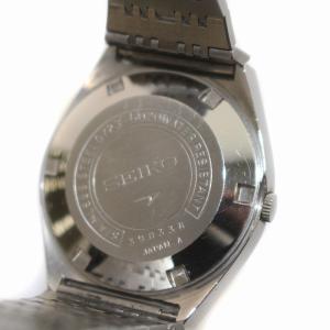 SEIKO ELNIX SG エルニクス 腕時計 ウォッチ デイデイト 星型カットガラス クォーツ 文字盤青 ブルー シルバー色 0723-6020