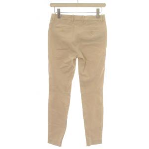 Loro Piana パンツ スキニー スリム ジップフライ イタリア製 36 S ベージュ