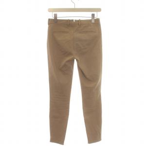 Loro Piana パンツ スリム ジップフライ イタリア製 38 M 茶 ブラウン