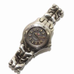 TAG Heuer セル 腕時計 デイト 黒文字盤 シルバー WG1313-0