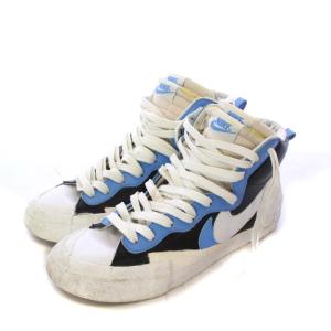 NIKE × SACAI BV0072-001 BLAZER MID スニーカー 27.5cm ブルー