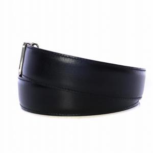 dunhill ベルト レザー ロゴバックル イタリア製 40/100 黒 ブラック 茶 ブラウン