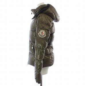 MONCLER BADIA ダウンジャケット 0 カーキ