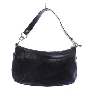 COACH ハンドバッグ ワンショルダーバッグ 肩掛け レザー シグネチャー ロゴ 総柄 黒 ブラック F15141
