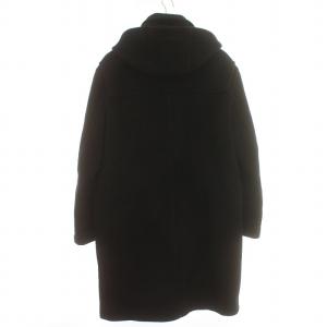 Brooks Brothers 346 ダッフルコート ウール トグルボタン フード付き M 黒 ブラック