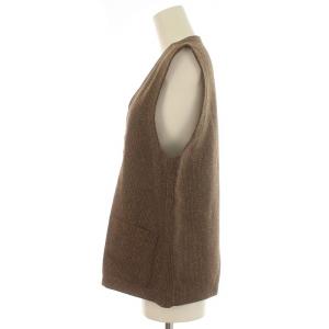Frank Leder ドイツ製 ベスト ウール 2 M 茶 ブラウン 0927043