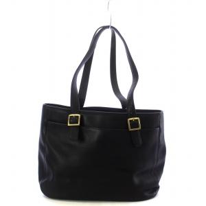 COACH オールドコーチ トートバッグ ゴールド金具 レザー 黒 ブラック 6006