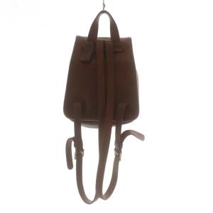 COACH オールドコーチ リュックサック バックパック レザー ターンロック 茶色 ブラウン 9960