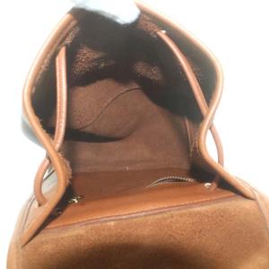 COACH オールドコーチ リュックサック バックパック レザー ターンロック 茶色 ブラウン 9960