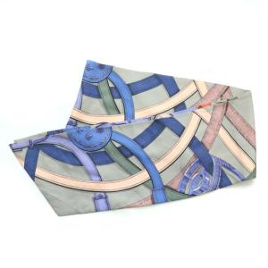 HERMES H.d ORIGNY マキシツイリー スカーフ 絹 シルク ロゴ 総柄 マルチカラー