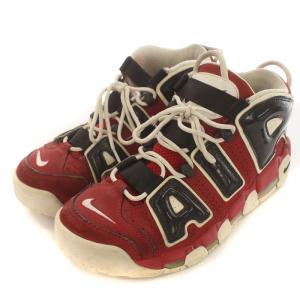 NIKE 921948-600 AIR MORE UPTEMPO 96 2017 26.5cm レッド