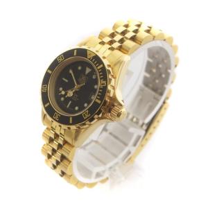 TAG Heuer ジャンク プロフェッショナル1000 腕時計 クォーツ デイト 黒文字盤 不動 ロゴ ゴールド