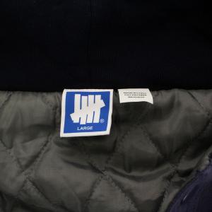 UNDEFEATED 中綿ジャケット ブルゾン フード付き パーカー マチ付き チェック 1 S 緑 グリーン 紫 パープル 213077009003