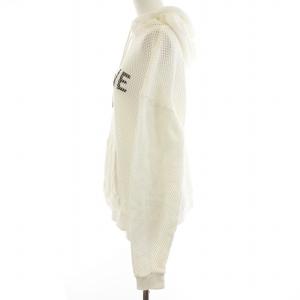 CELINE 22AW Slimane Loose Hoodie In Cotton Mesh パーカー ロゴ