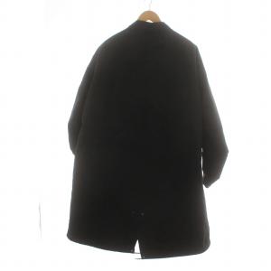 FREAK'S STORE 21AW モッズコート スタンドカラー ロング 長袖 キルティングライナー付き ジップアップ F 黒 ブラック F21-FTK-26