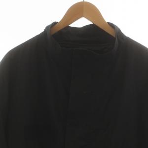 FREAK'S STORE 21AW モッズコート スタンドカラー ロング 長袖 キルティングライナー付き ジップアップ F 黒 ブラック F21-FTK-26