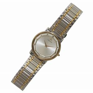SEIKO CREDOR クレドール 腕時計 ウォッチ クォーツ ラウンド SS×18KT 文字盤シルバー色 ゴールド色 2F70-0290