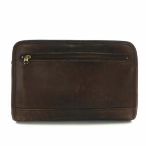 オールドコーチ セカンドバッグ クラッチバッグ レザー 茶色 ブラウン 9833