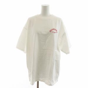 FREAK'S STORE 近年モデル Ｔシャツ カットソー 半袖 バックプリント ハートロゴ 刺繍 F 白 ホワイト 1121248901237 GY12