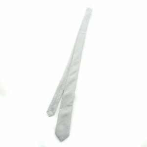 LOUIS VUITTON 23SS ネクタイ モノグラム ヴィヴィエンヌ ドット 8CM レギュラータイ ロゴ 総柄 グレー M79108