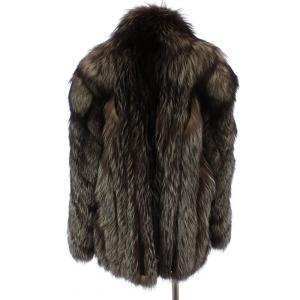 SAGA MINK 金サガ ロイヤル ファーコート シルバーフォックスファー  13 ブラウン