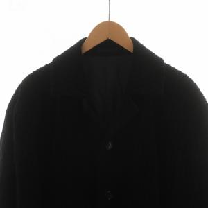 Christian Dior ムッシュ MONSIEUR ヴィンテージ ジャケット コーデュロイ 長袖 テーラード ミドル 総裏地 L 黒 ブラック GY18