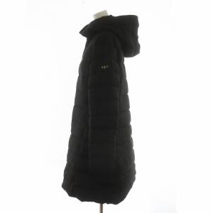 TATRAS 20AW ZEJA ダウンコート 長袖 ロゴ 5 ブラック LTA20A4758