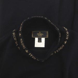 FENDI ヴィンテージ ニット メリノウール 42 ブラック