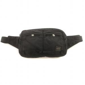吉田カバン タンカー ウエストバッグ ボディバッグ ロゴ ナイロン 黒 ブラック