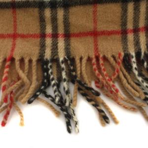 burberrys マフラー ノバチェック ブラウン