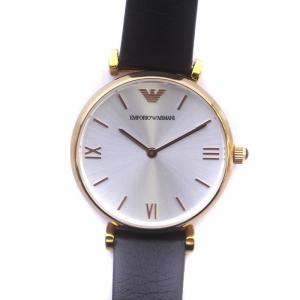 腕時計 クォーツ ローマン アナログ 白文字盤 ロゴ レザーベルト ゴールドカラー 黒 ブラック