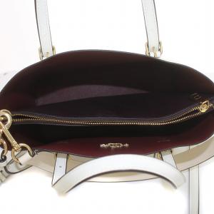 COACH 2WAY ショルダーバッグ シグネチャー PVC アイボリー C4250