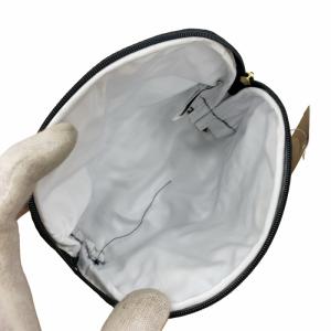 Christian Dior ポーチ 小物入れ CD柄 カラフル ロゴ ナイロン 黒 ブラック