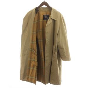 burberrys 60s 70s ヴィンテージ バルマカーンコート 裏地ノバチェック L ベージュ