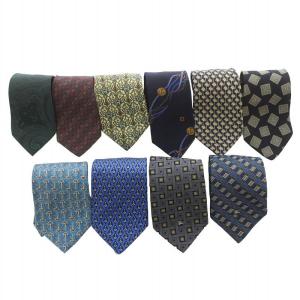 セリーヌ CELINE バーバリーズ Burberrys ネクタイ 10本セット まとめ レギュラータイ 絹 シルク マルチカラー