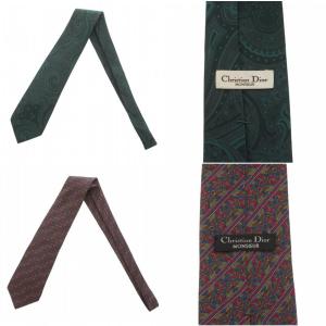 Christian Dior セリーヌ CELINE バーバリーズ Burberrys ネクタイ 10本セット まとめ レギュラータイ 絹 シルク マルチカラー