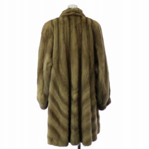 SAGA MINK Josephine 金サガロイヤル ROYAL コート シェアードミンク F ベージュ