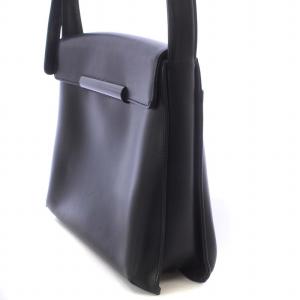 GIVENCHY フォーマル ワンショルダー バッグ ハンドバッグ レザー ロゴ 黒 ブラック