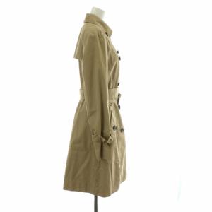 BURBERRY BLUE LABEL トレンチコート アウター ロング ノバチェック ライナー付き ベルト 40 L ベージュ
