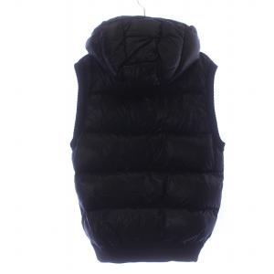 MONCLER MAGLIONE TRICOT GILET ダウンベスト XL ブラック