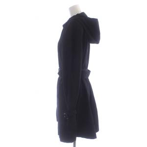 MONCLER ISIDE GIUBBOTTO ジップアップフーディーコート 2 ブラック 310934960005