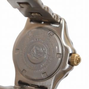 SEIKO SCUBA スキューバ 200M 腕時計 ウォッチ クォーツ デイト ラウンド 3針 チタン シルバー色 文字盤アイボリー