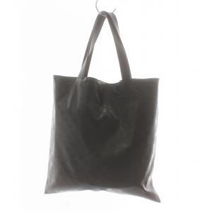 GHERARDINI トートバッグ ハンド ナイロン ロゴ 総柄 黒 ブラック GY18