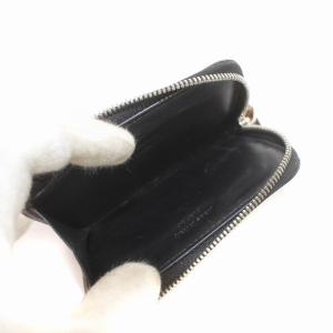 Berluti コア ロジック スクリットレザー カードホルダー ウォレット カリグラフィ 茶