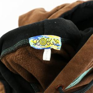 LOEWE Eye LOEWE Nature プルオーバー パーカー スウェット フーディ ロゴ 刺繍 S 茶 ブラウン H6109614CR