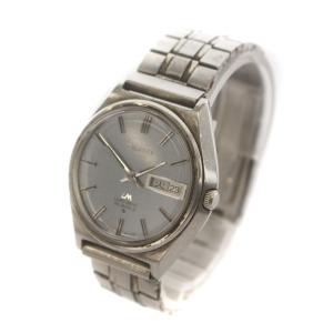 SEIKO LORD MATIC ロードマチック 25石 腕時計 ウォッチ 自動巻き デイデイト シルバー色 5606-7010 GY18