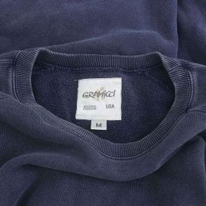 GRAMiCCi 16SS TALE CUT SWEAT EMBROIDERY スウェット カットソー 長袖 M 紺 ネイビー GMJK-16S003