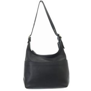 COACH オールドコーチ ワンショルダーバッグ レザー  ハンドバッグ 黒 ブラック 9058