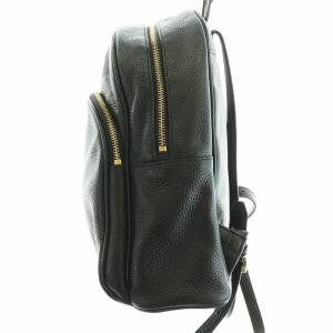 MICHAEL KORS Abbey Leather Backpack リュックサック バックパック オールレザー ペブルドレザー 裏地総柄 ロゴ ゴールド金具